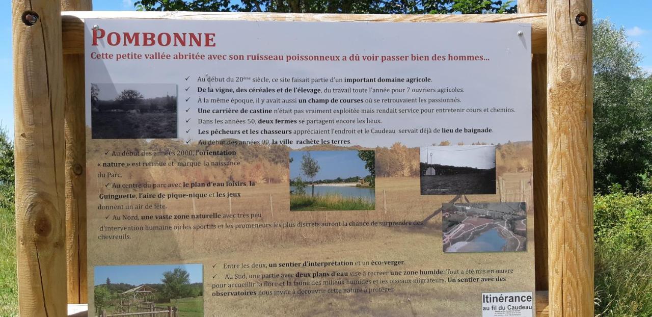 Charmant Logement Avec Piscine Bergerac Dış mekan fotoğraf