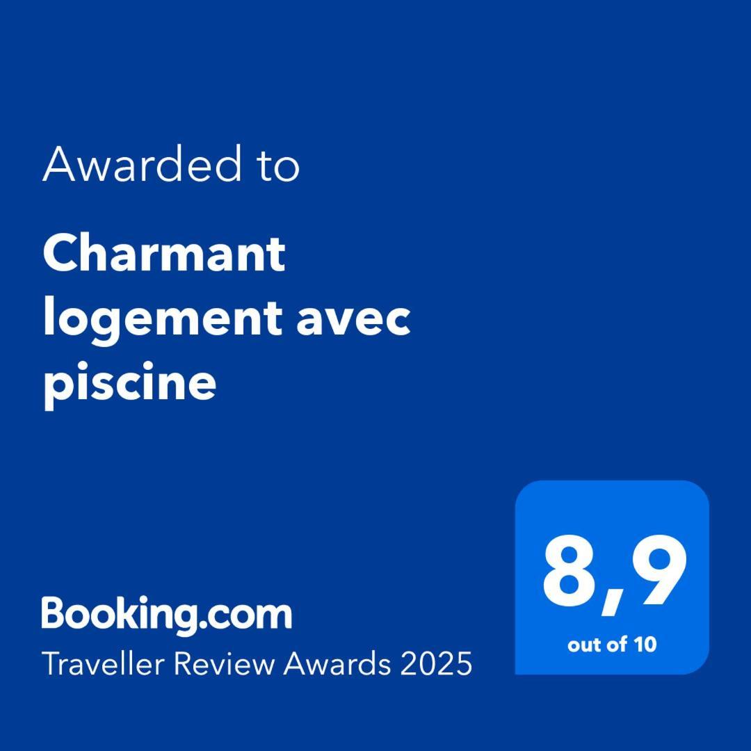 Charmant Logement Avec Piscine Bergerac Dış mekan fotoğraf